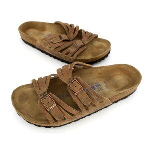 Birkenstock Granada Soft Footbed Tobacco Oiled Leather Sandals Women's 6 EU37